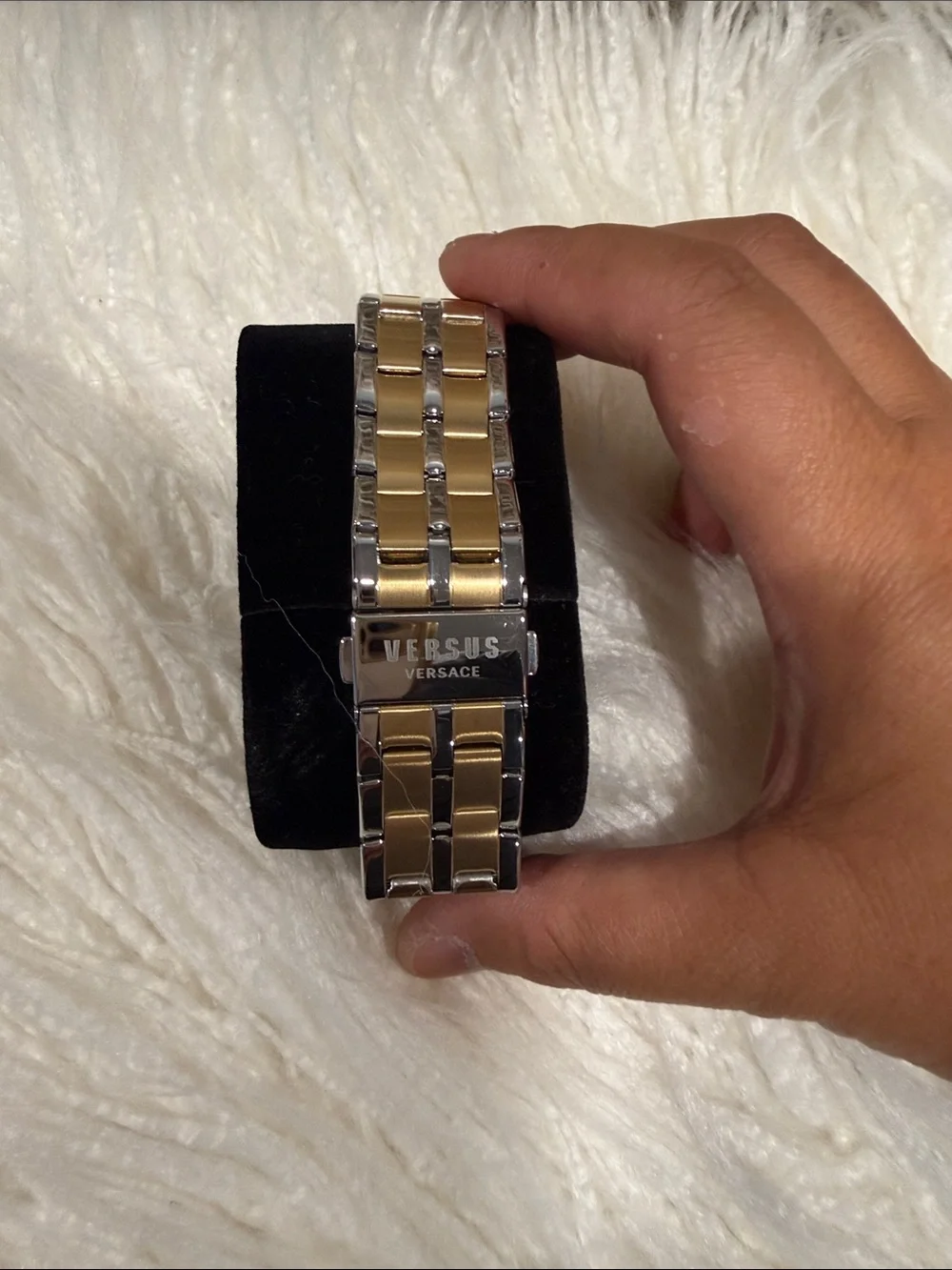 VERSUS  ( VERSACE) Two-Tone Men's Chronograph Watch in Blue